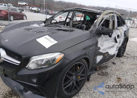 2019 Mercedes-Benz Amg Gle 63 Coupe S 4Matic z USA, uszkodzony, nr VIN 4JGED7FB3KA139320